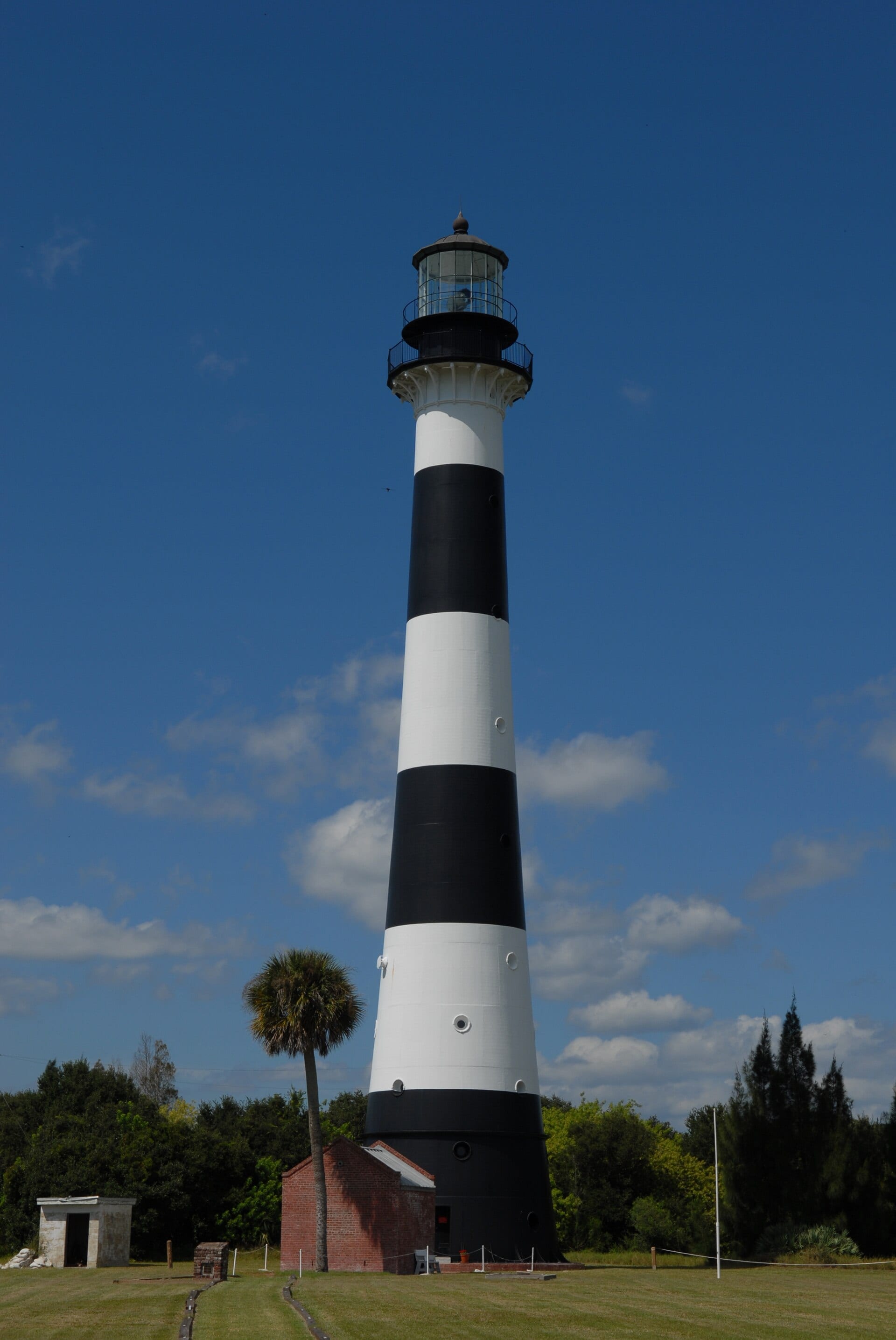 Cape Canaveral Lighthouse, the marker that predates every aerospace facility on the Cape.